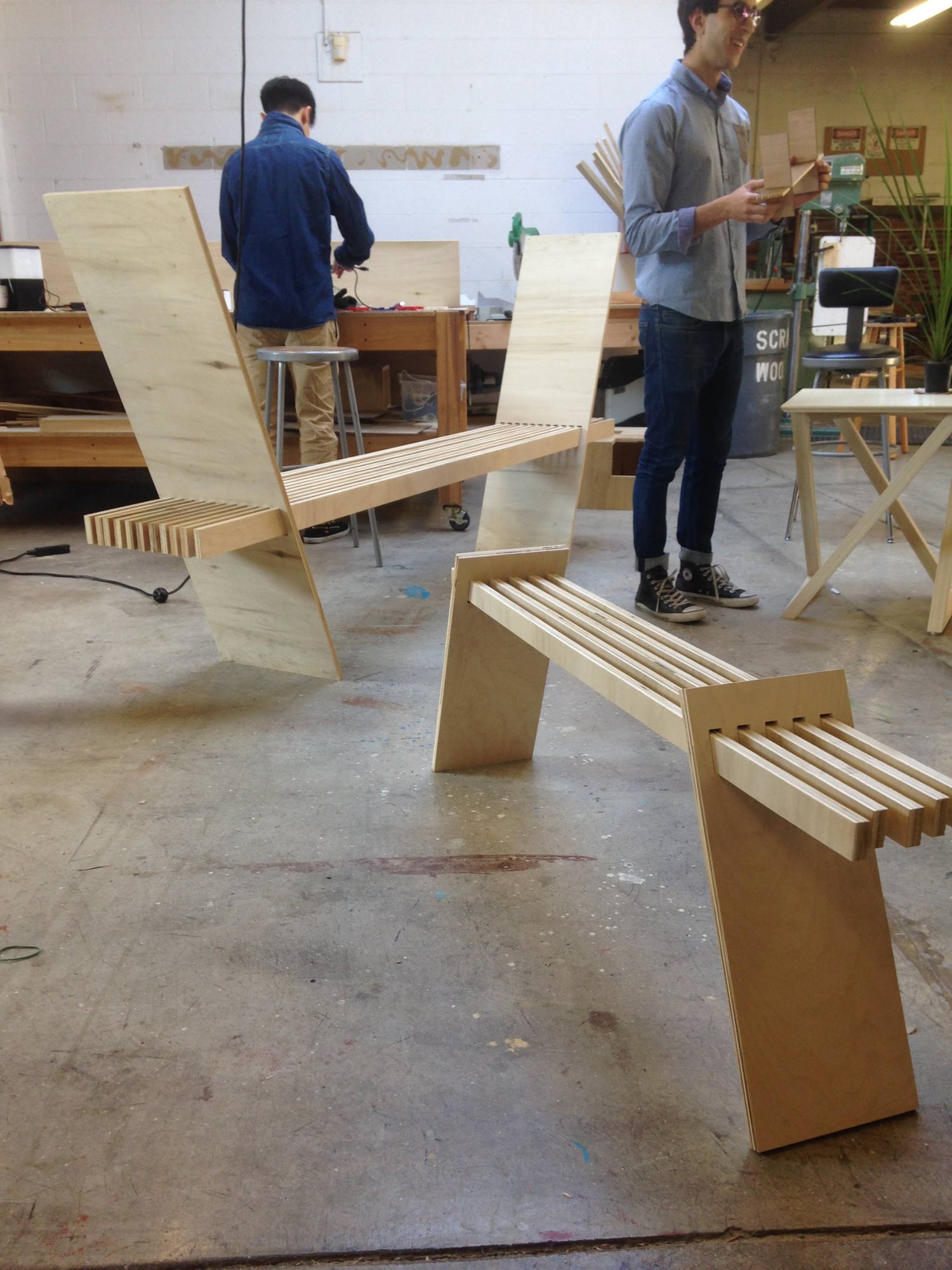 Nelson Quick-Slat bench — build photo 1