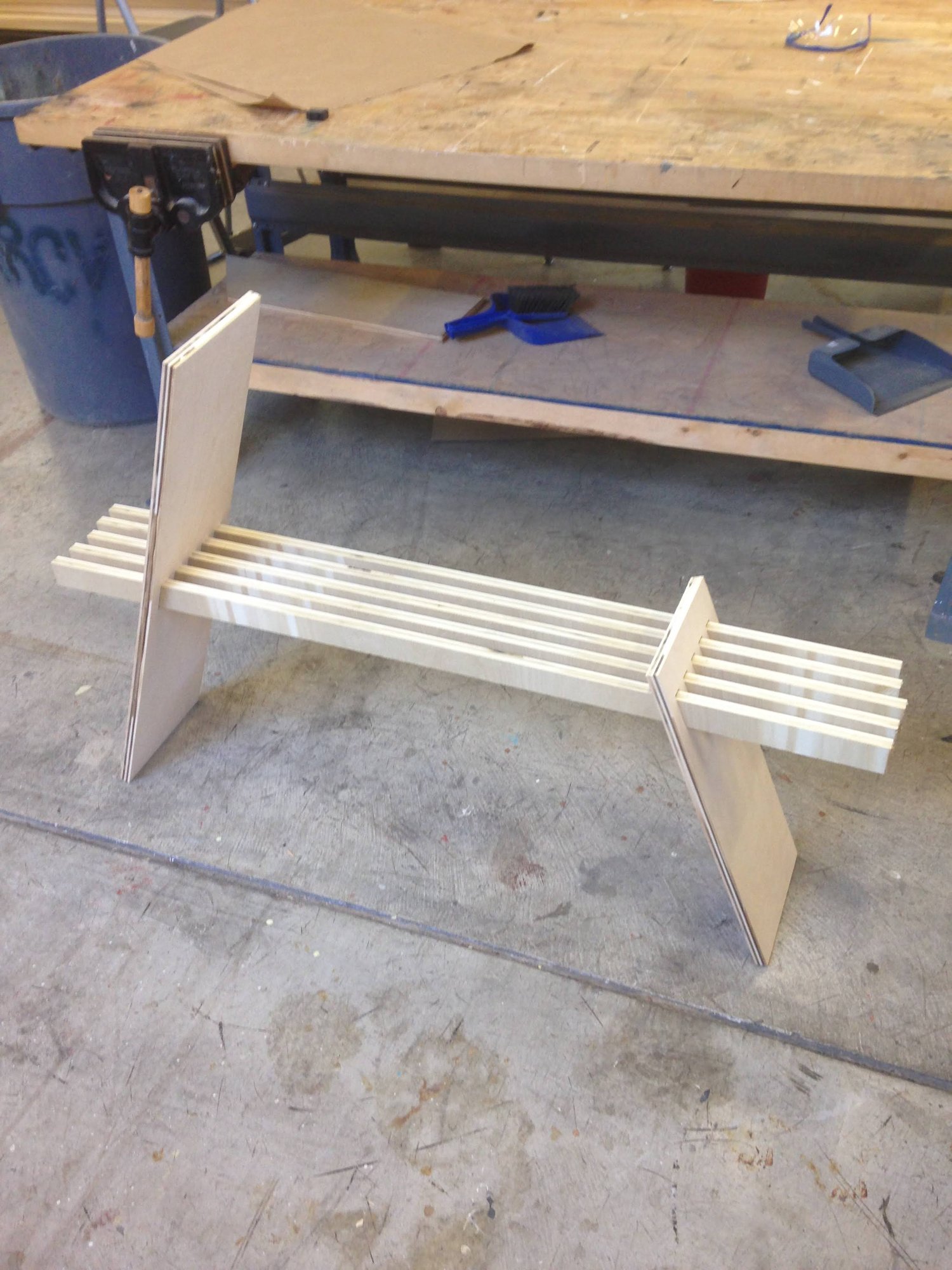 Nelson Quick-Slat bench — build photo 4