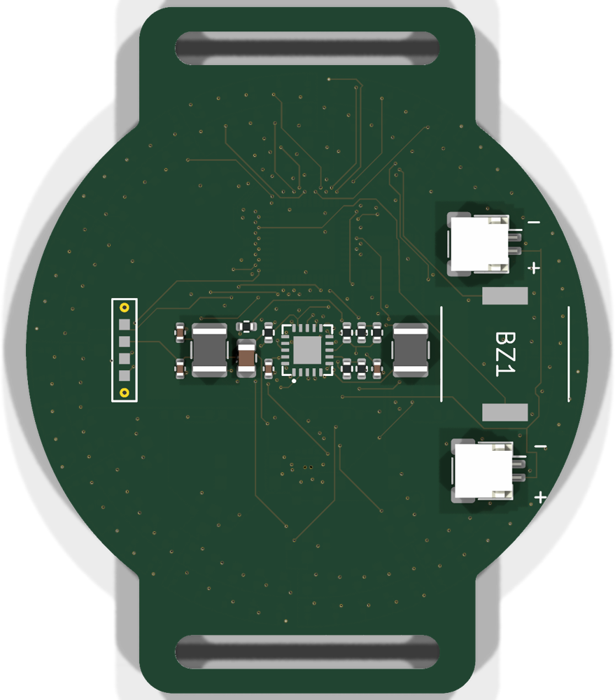 Back side of the board